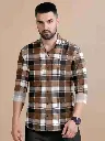 Trendy casual Checks men's Shirts